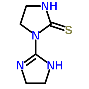 484-92-4  1-(4,5-dihydro-1H-imidazol-2-yl)imidazolidine-2-thione