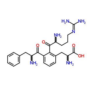 49864-46-2  2-{2-amino-5-[(diaminomethylidene)amino]pentanoyl}-3-(2-amino-3-phenylpropanoyl)phenylalanine