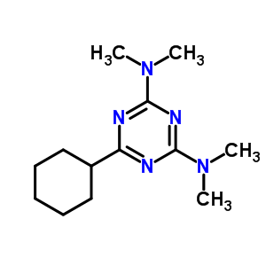 50372-44-6  6-cyclohexyl-N,N,N',N'-tetramethyl-1,3,5-triazine-2,4-diamine