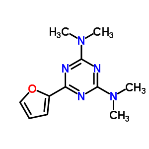 50372-47-9  6-furan-2-yl-N,N,N',N'-tetramethyl-1,3,5-triazine-2,4-diamine