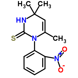 50403-73-1  4,4,6-trimethyl-1-(2-nitrophenyl)-3,4-dihydropyrimidine-2(1H)-thione 50403-73-1  4,4,6-trimethyl-1-(2-nitrophenyl)-3,4-dihydropyrimidine-2(1H)-thione