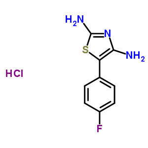 50682-34-3  5-(4-fluorophenyl)-1,3-thiazole-2,4-diamine hydrochloride