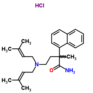 50765-94-1  4-[bis(3-methylbut-2-en-1-yl)amino]-2-methyl-2-(naphthalen-1-yl)butanamide