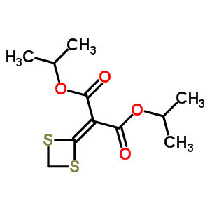 50780-61-5  bis(1-methylethyl) 1,3-dithietan-2-ylidenepropanedioate