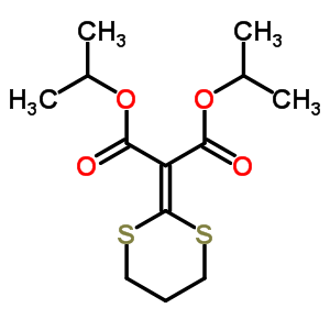 50780-80-8  bis(1-methylethyl) 1,3-dithian-2-ylidenepropanedioate