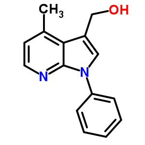 50839-70-8  (4-methyl-1-phenyl-1H-pyrrolo[2,3-b]pyridin-3-yl)methanol