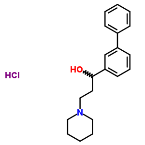 50910-15-1  1-biphenyl-3-yl-3-piperidin-1-ylpropan-1-ol hydrochloride