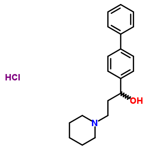 50910-16-2  1-biphenyl-4-yl-3-piperidin-1-ylpropan-1-ol hydrochloride