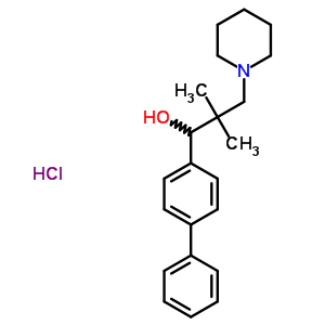 50910-28-6  1-biphenyl-4-yl-2,2-dimethyl-3-piperidin-1-ylpropan-1-ol hydrochloride