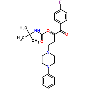51037-68-4  1-[(4-fluorophenyl)carbonyl]-3-(4-phenylpiperazin-1-yl)propyl tert-butylcarbamate