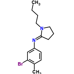 51170-63-9  3-bromo-N-[(2E)-1-butylpyrrolidin-2-ylidene]-4-methylaniline