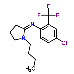51170-67-3  N-[(2Z)-1-butylpyrrolidin-2-ylidene]-4-chloro-2-(trifluoromethyl)aniline