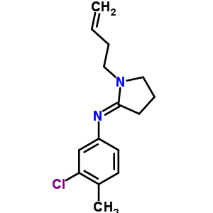 51170-72-0  N-[(2E)-1-but-3-en-1-ylpyrrolidin-2-ylidene]-3-chloro-4-methylaniline