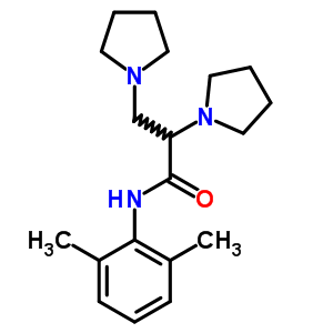 51246-67-4  N-(2,6-dimethylphenyl)-2,3-dipyrrolidin-1-ylpropanamide