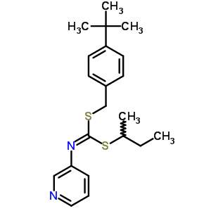 51308-56-6  4-tert-butylbenzyl 1-methylpropyl pyridin-3-yldithioimidocarbonate 51308-56-6  4-tert-butylbenzyl 1-methylpropyl pyridin-3-yldithioimidocarbonate