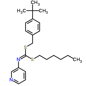 51308-58-8  4-tert-butylbenzyl hexyl pyridin-3-yldithioimidocarbonate 51308-58-8  4-tert-butylbenzyl hexyl pyridin-3-yldithioimidocarbonate