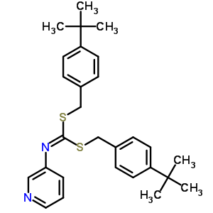 51308-76-0  bis(4-terc-butylbenzyl) pyridin-3-yldithioimidokarbonát