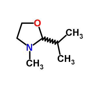 51439-17-9  3-methyl-2-(1-methylethyl)-1,3-oxazolidine