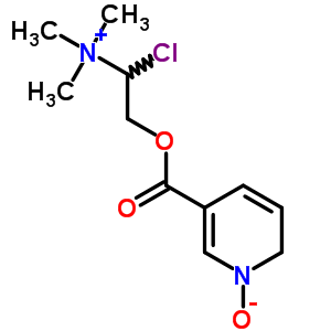 51505-43-2  5-{[2-chloro-2-(trimethylammonio)ethoxy]carbonyl}pyridin-1(2H)-olate