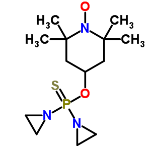 51526-59-1;78996-69-7  O-(1-hydroxy-2,2,6,6-tetramethylpiperidin-4-yl) bis(aziridin-1-yl)phosphinothioate