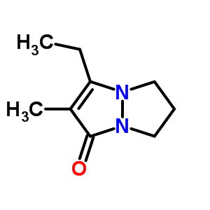 51938-05-7  3-ethyl-2-methyl-6,7-dihydro-1H,5H-pyrazolo[1,2-a]pyrazol-1-one