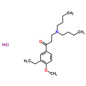 52100-92-2  3-(dibutylamino)-1-(3-ethyl-4-methoxyphenyl)propan-1-one hydrochloride