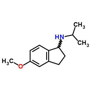 52372-94-8  5-methoxy-N-(1-methylethyl)-2,3-dihydro-1H-inden-1-amine