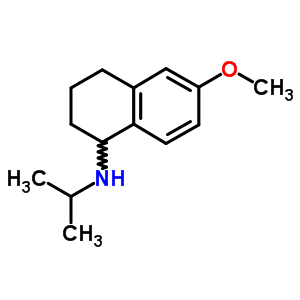 52373-10-1  6-methoxy-N-(1-methylethyl)-1,2,3,4-tetrahydronaphthalen-1-amine