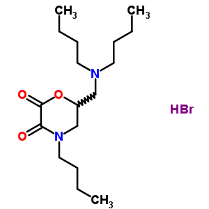 52468-07-2  4-butyl-6-[(dibutylamino)methyl]morpholine-2,3-dione hydrobromide