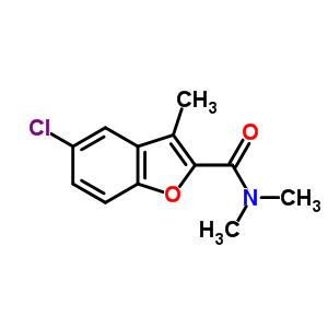 52819-44-0  5-chloro-N,N,3-trimethyl-1-benzofuran-2-carboxamide 52819-44-0  5-chloro-N,N,3-trimethyl-1-benzofuran-2-carboxamide