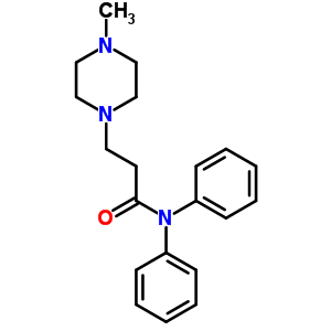 52849-85-1  3-(4-methylpiperazin-1-yl)-N,N-diphenylpropanamide