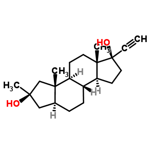 53-38-3  (1R,3aS,3bR,5aS,7R,8aS,8bS,10aS)-1-ethynyl-7,8a,10a-trimethylhexadecahydrodicyclopenta[a,f]naftalena-1,7-diol