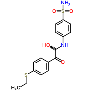 53066-86-7  4-({2-[4-(ethylsulfanyl)phenyl]-1-hydroxy-2-oxoethyl}amino)benzenesulfonamide