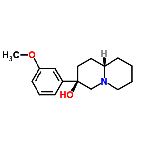 53072-37-0  (3R,9aS)-3-(3-methoxyphenyl)octahydro-2H-quinolizin-3-ol