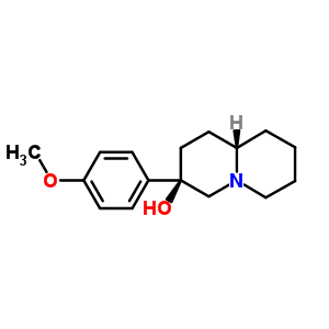 53072-43-8  (3R,9aS)-3-(4-methoxyphenyl)octahydro-2H-quinolizin-3-ol