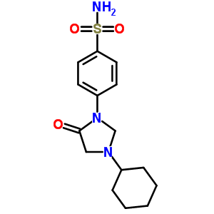 53298-10-5  4-(3-cyclohexyl-5-oxoimidazolidin-1-yl)benzenesulfonamide