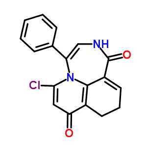53491-50-2  6-chloro-4-phenyl-9,10-dihydro-8H-[1,4]diazepino[6,7,1-ij]quinoline-1,8(2H)-dione