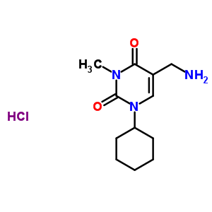53494-05-6  5-(aminomethyl)-1-cyclohexyl-3-methylpyrimidine-2,4(1H,3H)-dione hydrochloride 53494-05-6  5-(aminomethyl)-1-cyclohexyl-3-methylpyrimidine-2,4(1H,3H)-dione hydrochloride