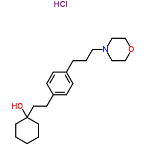 53682-33-0  1-{2-[4-(3-morpholin-4-ylpropyl)phenyl]ethyl}cyclohexanol hydrochloride