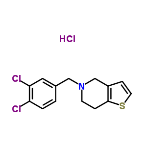 53885-48-6  5-(3,4-dichlorobenzyl)-4,5,6,7-tetrahydrothieno[3,2-c]pyridine hydrochloride