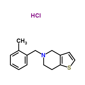 53885-53-3  5-(2-methylbenzyl)-4,5,6,7-tetrahydrothieno[3,2-c]pyridine hydrochloride