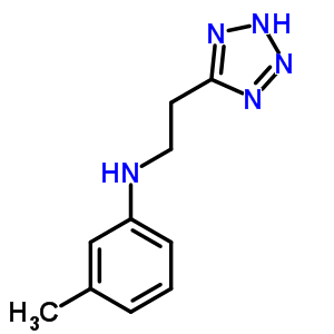 53968-46-0  3-methyl-N-[2-(2H-tetrazol-5-yl)ethyl]aniline