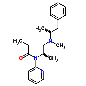 54152-74-8  N-{1-methyl-2-[methyl(1-methyl-2-phenylethyl)amino]ethyl}-N-pyridin-2-ylpropanamide