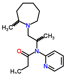 54152-94-2  N-[1-methyl-2-(2-methylazepan-1-yl)ethyl]-N-pyridin-2-ylpropanamide
