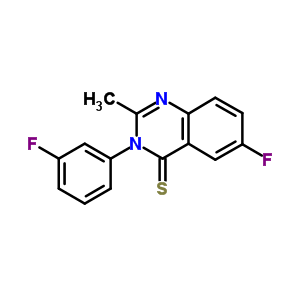 54408-12-7  6-fluoro-3-(3-fluorophenyl)-2-methylquinazoline-4(3H)-thione