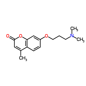 54536-30-0  7-[3-(dimethylamino)propoxy]-4-methyl-2H-chromen-2-one