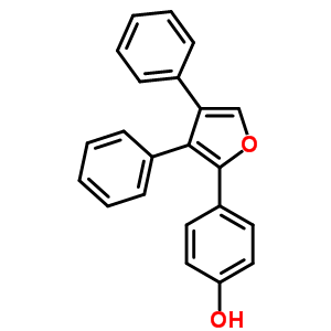 54756-49-9  4-(3,4-diphenylfuran-2-yl)phenol