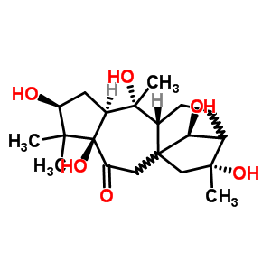 54781-74-7  (3beta,14S)-3,5,10,14,16-pentahydroxygrayanotoxan-6-one