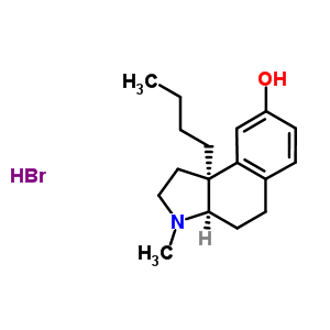 54862-33-8  (3aR,9bS)-9b-butyl-3-methyl-2,3,3a,4,5,9b-hexahydro-1H-benzo[e]indol-8-ol hydrobromide