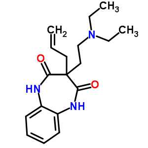 54871-42-0  3-[2-(diethylamino)ethyl]-3-prop-2-en-1-yl-1H-1,5-benzodiazepine-2,4(3H,5H)-dione